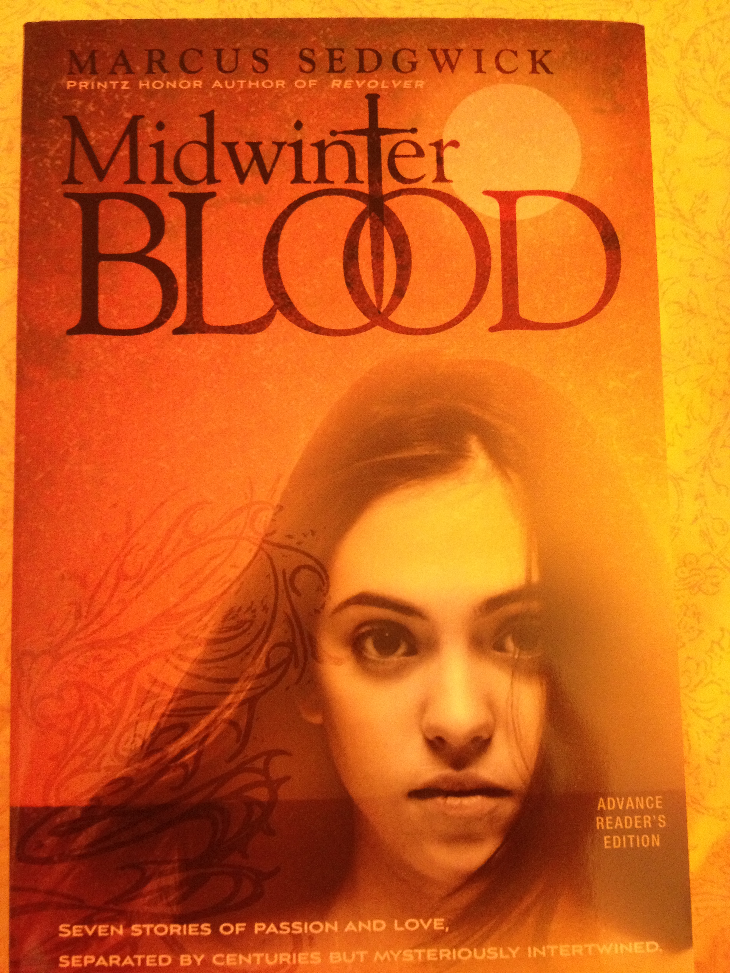 book cover for Midwinterblood by Marcus Sedgwick