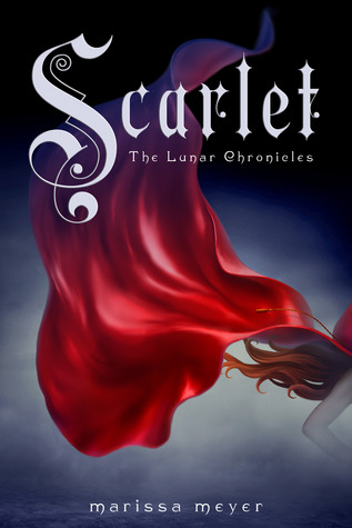 Book cover for Scarlet by Marissa Meyer
