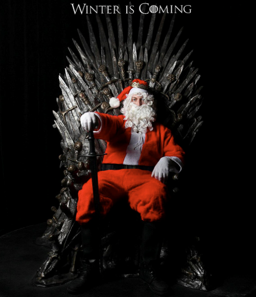 santa iron throne