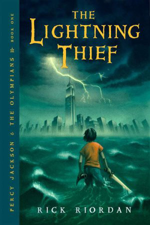 Book Cover Percy Jackson and the Lightning Thief by Rick Riordan