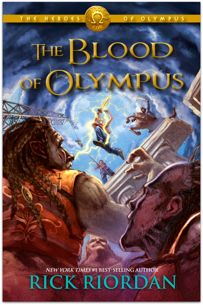 Book Cover The Blood of Olympus Rick Riordan