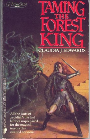 Book cover Taming the Forest King Claudia J. Edwards