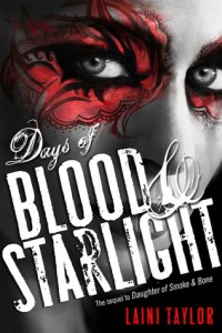 Book cover for Days of Blood and Starlight by Laini Taylor